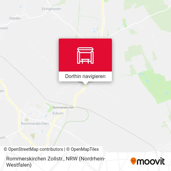 Rommerskirchen Zollstr. Karte