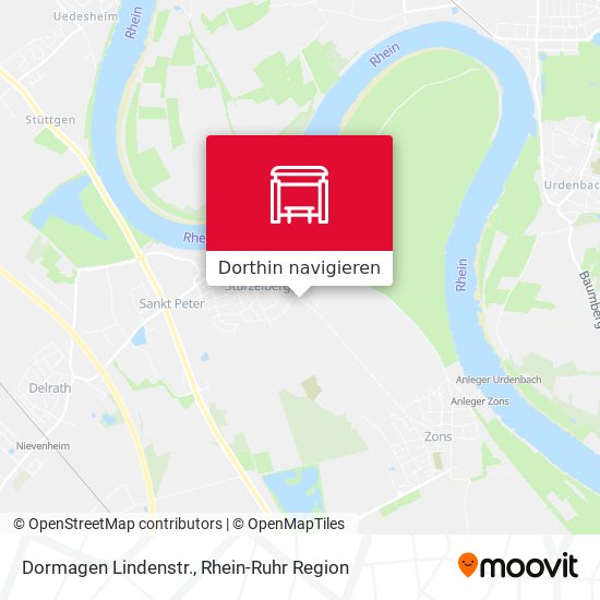 Dormagen Lindenstr. Karte