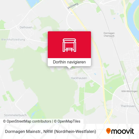 Dormagen Mainstr. Karte