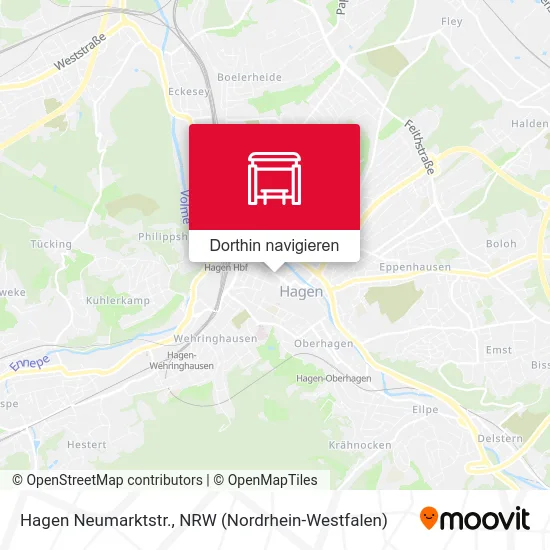Hagen Neumarktstr. Karte
