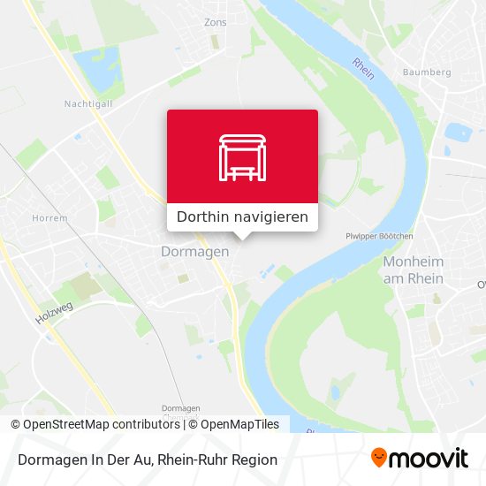 Dormagen In Der Au Karte