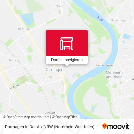 Dormagen In Der Au Karte