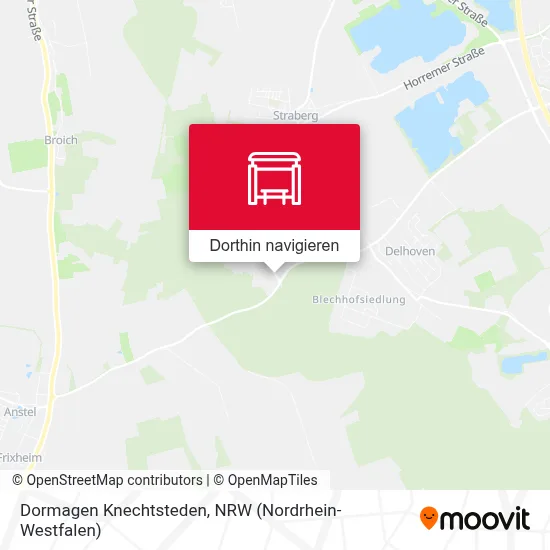 Dormagen Knechtsteden Karte