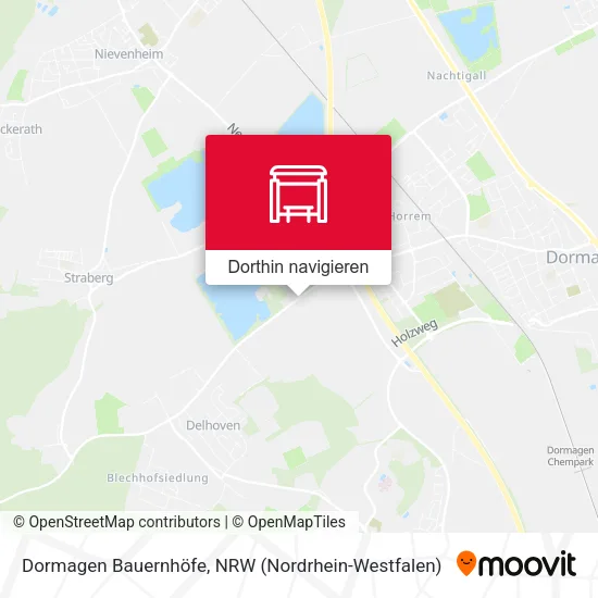 Dormagen Bauernhöfe Karte