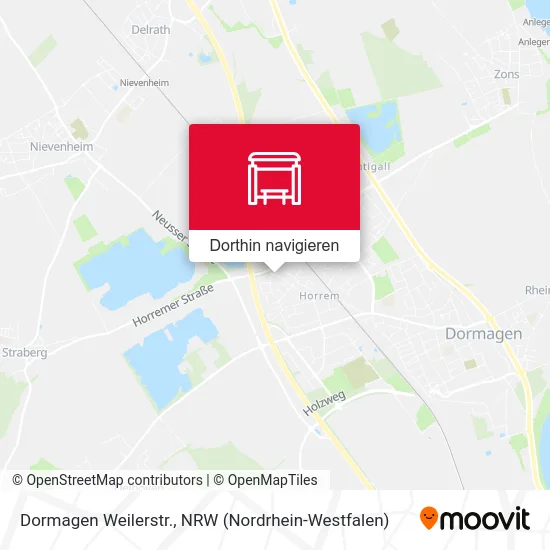 Dormagen Weilerstr. Karte
