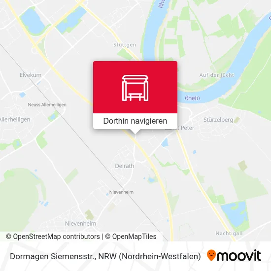 Dormagen Siemensstr. Karte