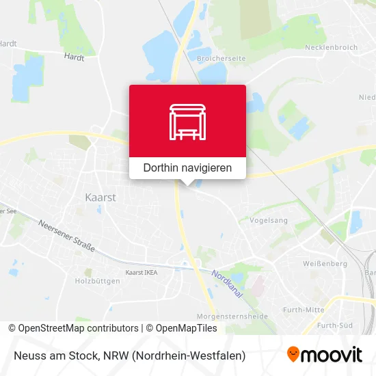 Neuss am Stock Karte