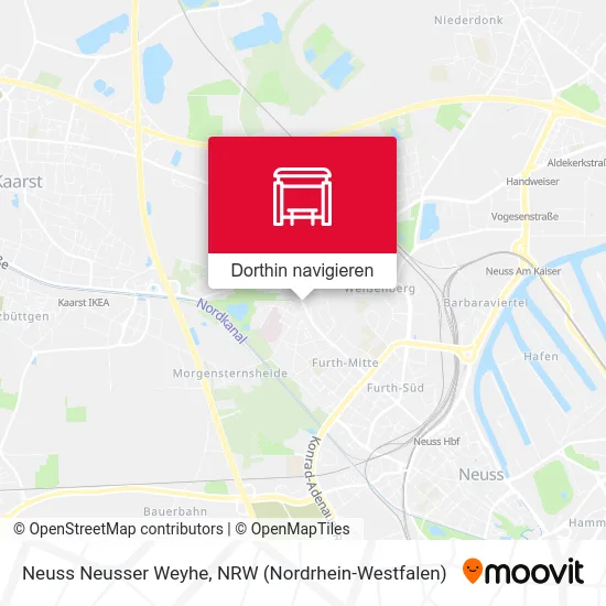 Neuss Neusser Weyhe Karte