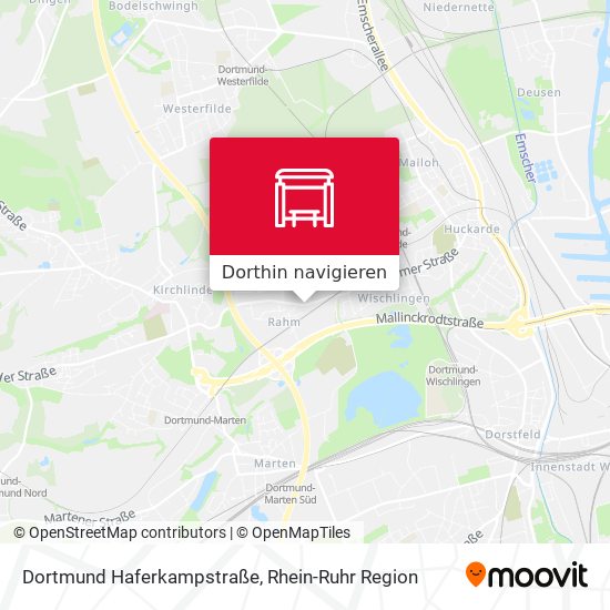 Dortmund Haferkampstraße Karte
