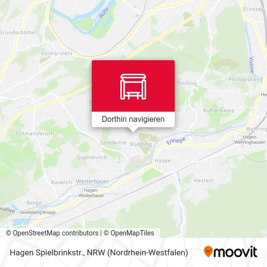 Hagen Spielbrinkstr. Karte
