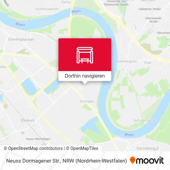 Neuss Dormagener Str. Karte