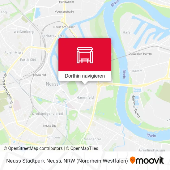 Neuss Stadtpark Neuss Karte