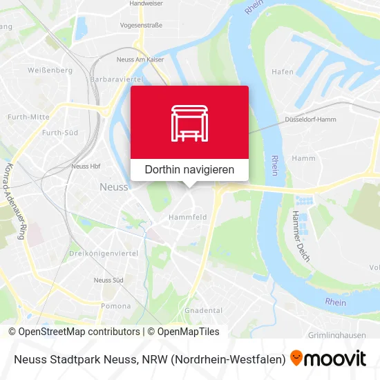 Neuss Stadtpark Neuss Karte