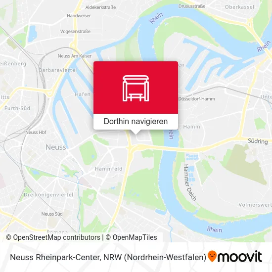 Neuss Rheinpark-Center Karte