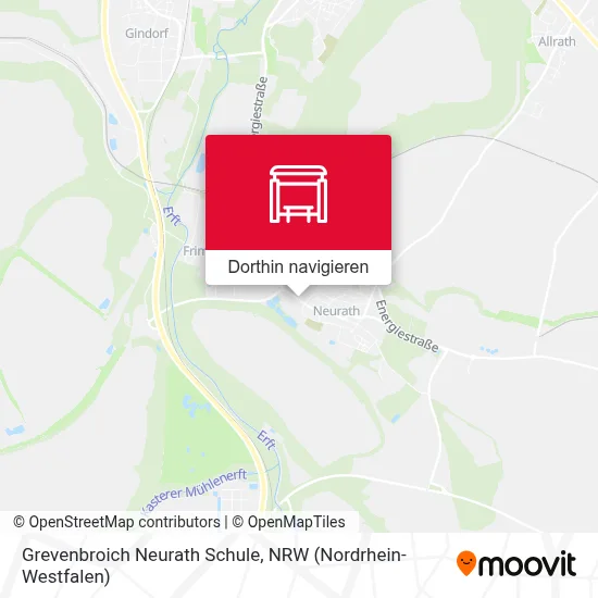 Grevenbroich Neurath Schule Karte
