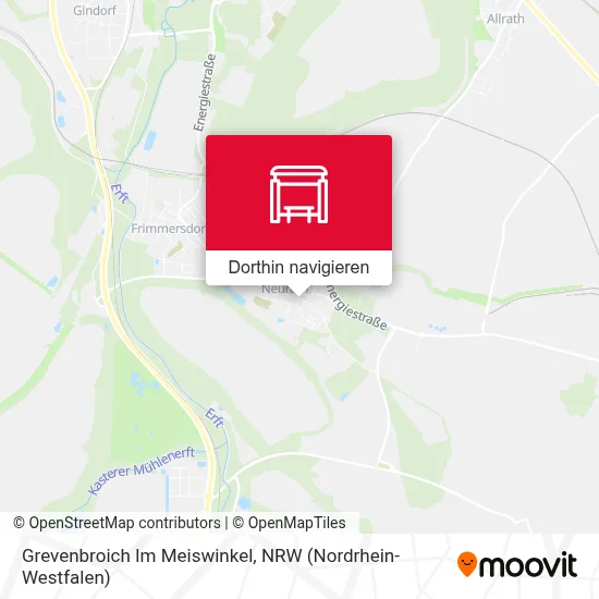 Grevenbroich Im Meiswinkel Karte