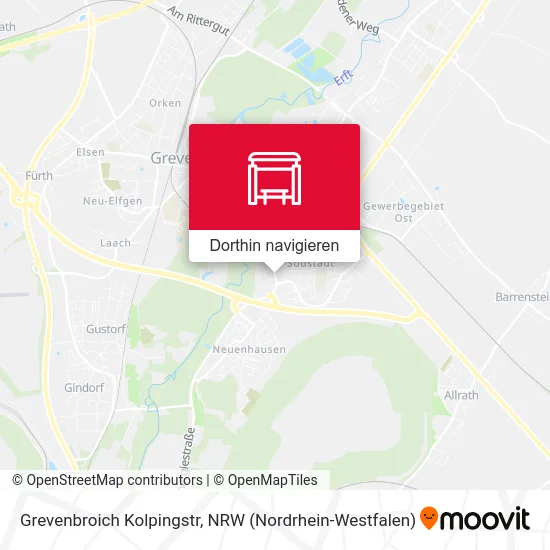Grevenbroich Kolpingstr Karte