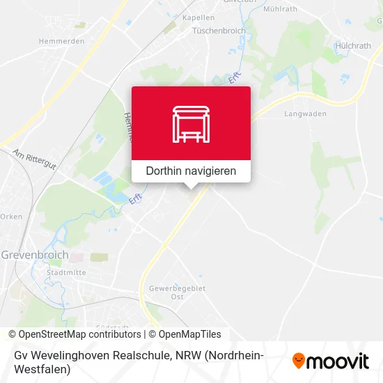 Gv Wevelinghoven Realschule Karte