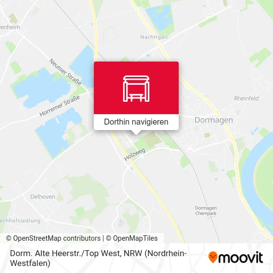 Dorm. Alte Heerstr./Top West Karte