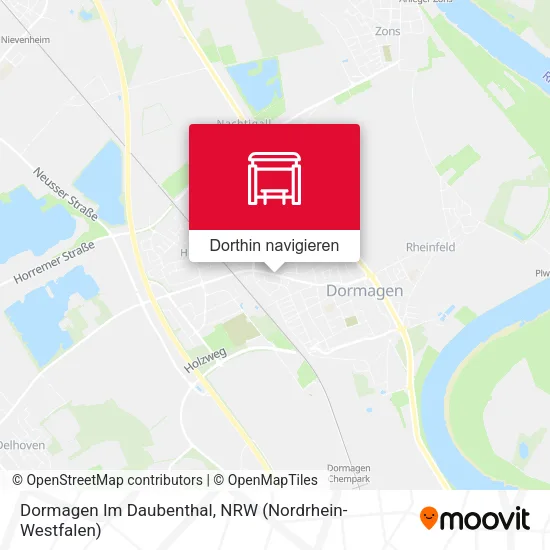 Dormagen Im Daubenthal Karte