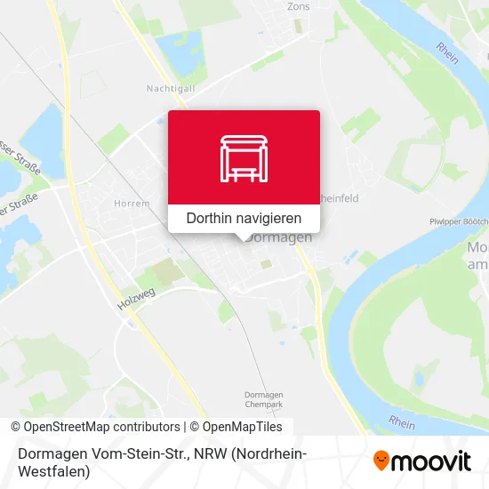 Dormagen Vom-Stein-Str. Karte