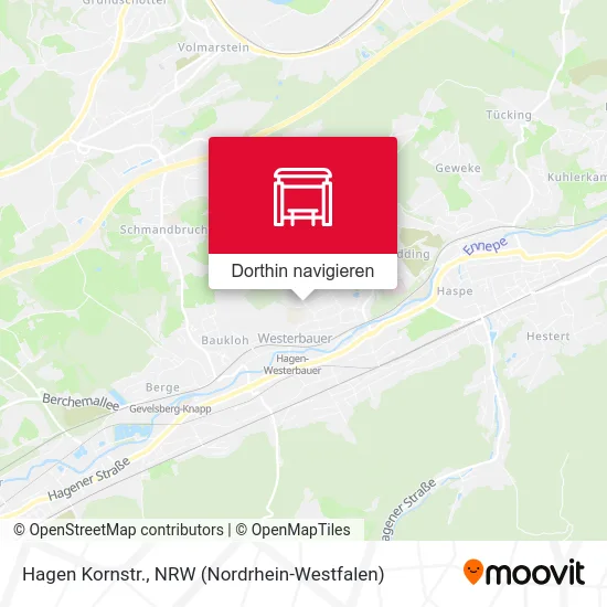 Hagen Kornstr. Karte