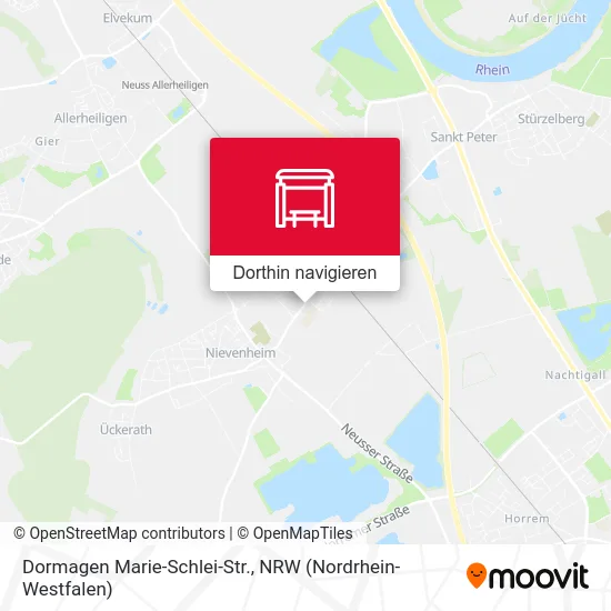 Dormagen Marie-Schlei-Str. Karte
