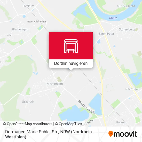 Dormagen Marie-Schlei-Str. Karte