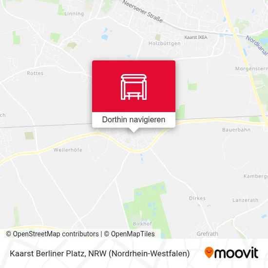 Kaarst Berliner Platz Karte