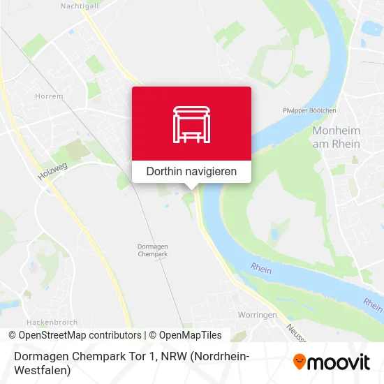 Dormagen Chempark Tor 1 Karte