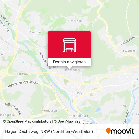 Hagen Dachsweg Karte