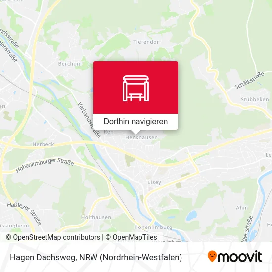 Hagen Dachsweg Karte