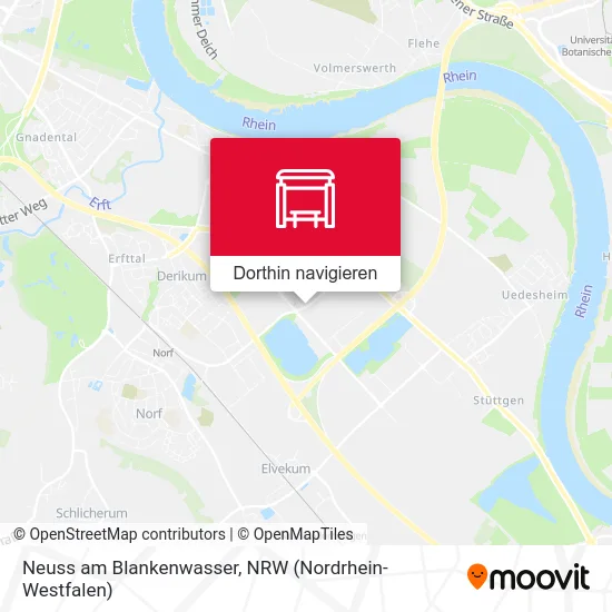 Neuss am Blankenwasser Karte