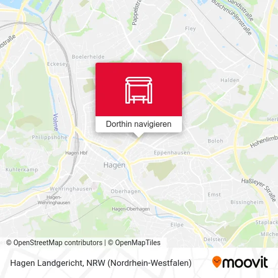 Hagen Landgericht Karte