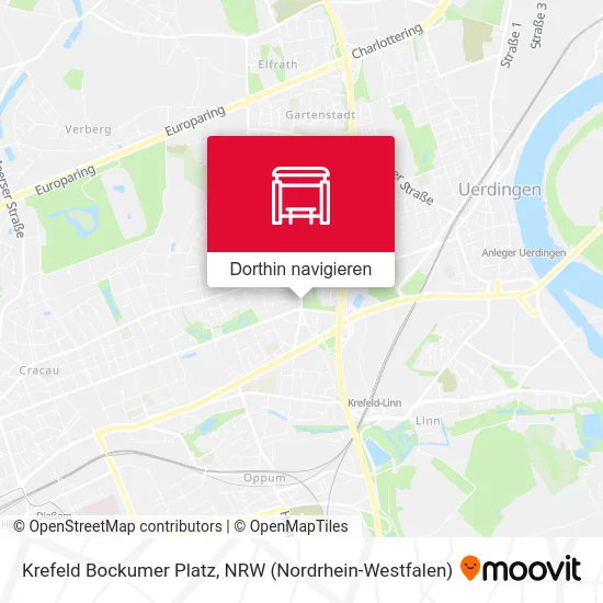 Krefeld Bockumer Platz Karte