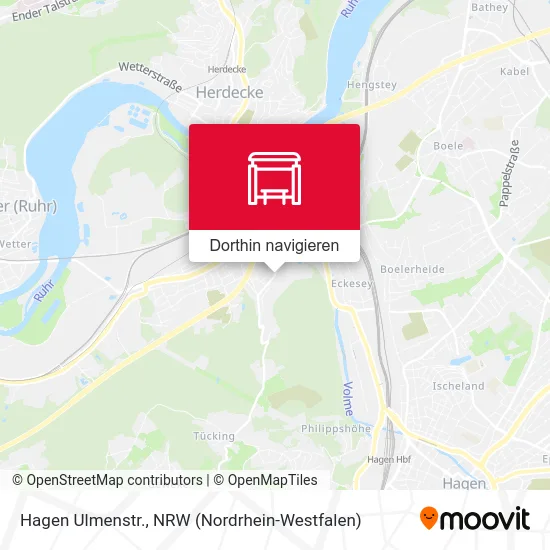 Hagen Ulmenstr. Karte