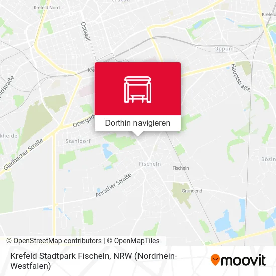 Krefeld Stadtpark Fischeln Karte