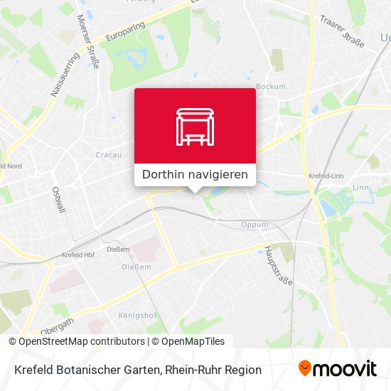 Krefeld Botanischer Garten Karte