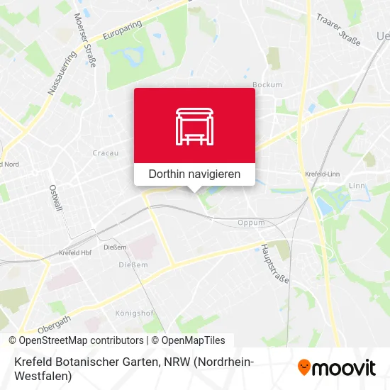 Krefeld Botanischer Garten Karte