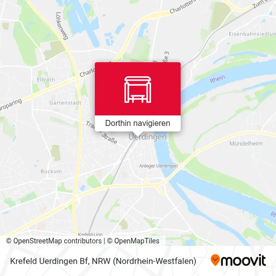 Krefeld Uerdingen Bf Karte