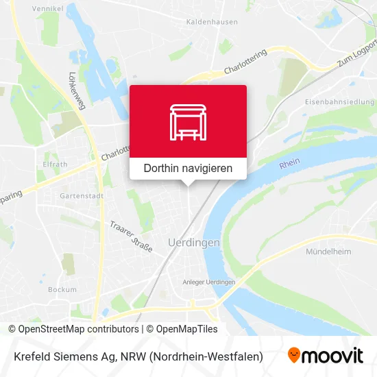 Krefeld Siemens Ag Karte