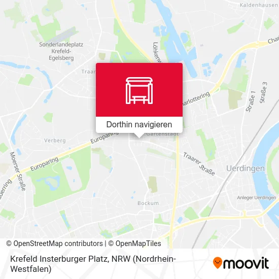 Krefeld Insterburger Platz Karte