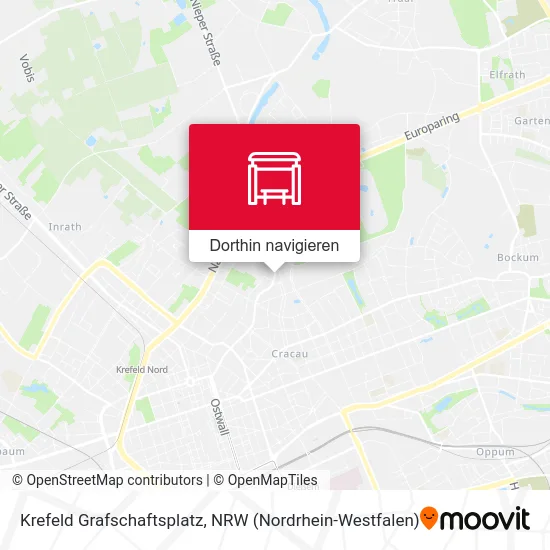 Krefeld Grafschaftsplatz Karte