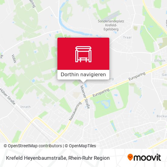 Krefeld Heyenbaumstraße Karte
