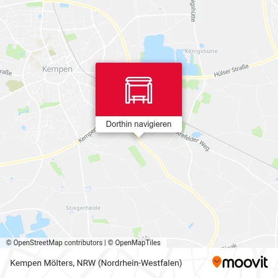 Kempen Mölters Karte