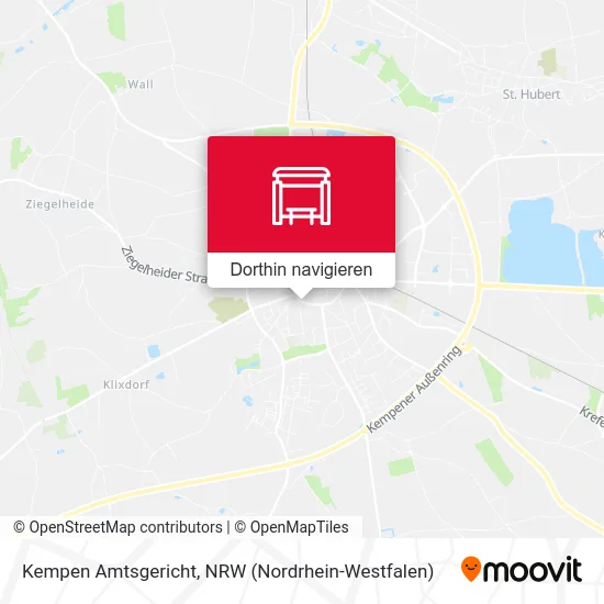 Kempen Amtsgericht Karte