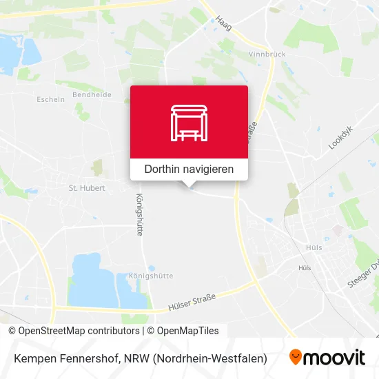 Kempen Fennershof Karte