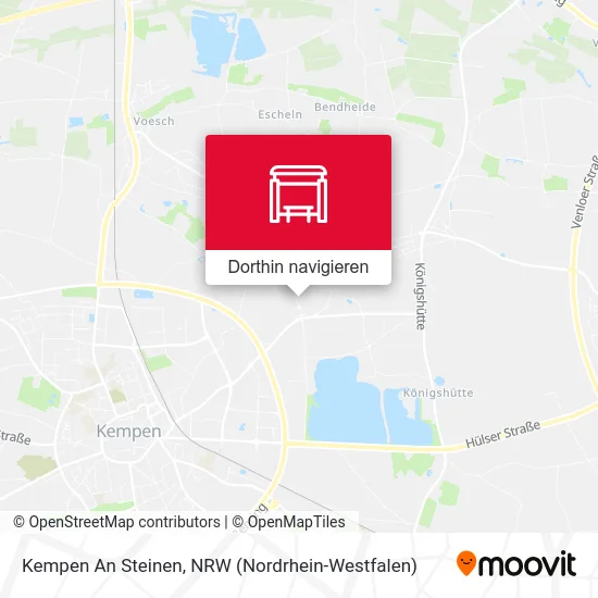 Kempen An Steinen Karte