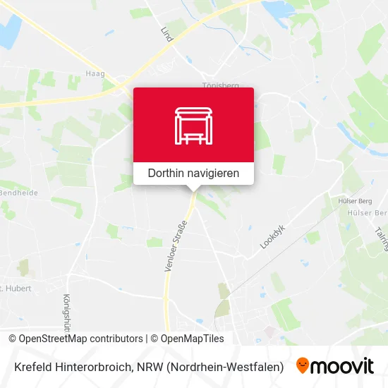 Krefeld Hinterorbroich Karte