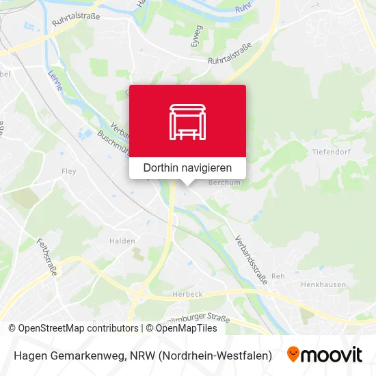 Hagen Gemarkenweg Karte